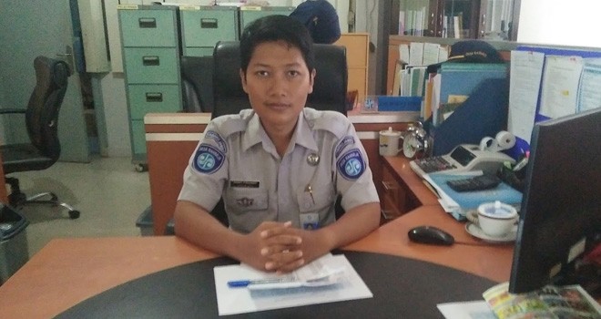 Danny Firnando Kasi Operational Jasa Raharja Provinsi Jambi.