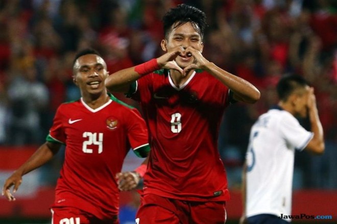 Timnas U-19 harus bermain sepenuh hati untuk bisa menyingkirkan Malaysia di semifinal Piala AFF U-19. (Dipta Wahyu/Jawa Pos)
