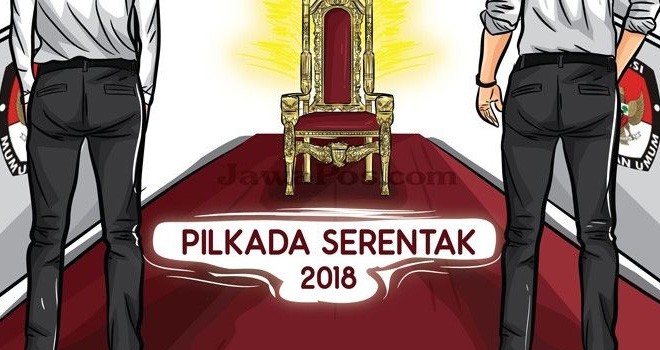 Pilkada Serentak 2018. Grafis : Jawapos