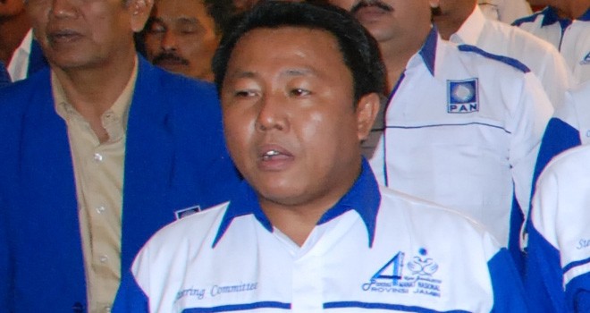 Ketua Badan Pemenagan Pemilu (Bapilu) Provinsi Jambi Yos Adrino.