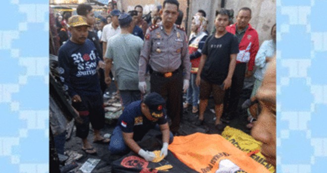Enam orang korban kebakaran di Lorong 166B, Jalan Tinumbu, Kelurahan Pannampu, Kecamatan Tallo, Kota Makassar, Sulawesi Selatan (Sulsel), Senin (6/8/2018) subuh. | POJOKSULSEL - MUH FADLY