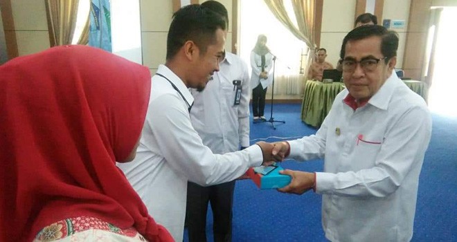Bimbimgan Teknis Peningkatan Kapasitas Pelaksana Sistem Layanan dan Rujukan Terpadu(SLRT) Tahun 2018.