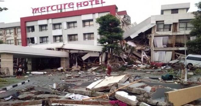 Gempa bumi dan tsunami yang melanda wilayah Donggala, Sulawesi Tengah.