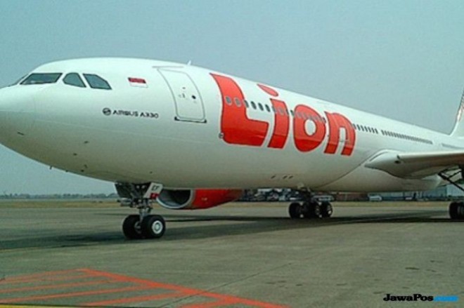 Ilustrasi pesawat Lion Air (DOK.JAWAPOS.COM)