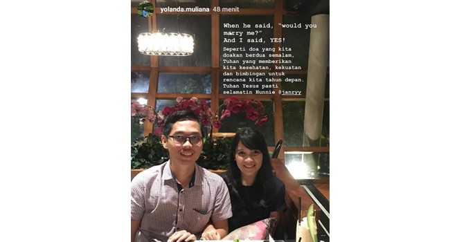 Makan malam bersama Yola di Jakarta sebelum insiden jatuhnya Lion Air JT 610. 