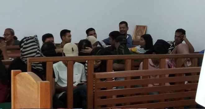 Puluhan Pasangan Mesum di Kota Jambi Diamankan Satpol PP.
