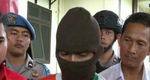 Ayah bejat yang hamili anak sendiri. Foto : JPG/Pojokpitu