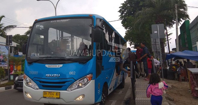 Bus Trans Siginjai Jambi. Foto : Dok Jambi Update