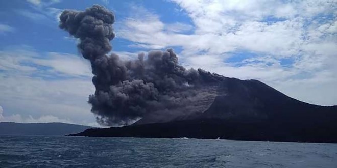 Anak Gunung Krakatau. Foto : net