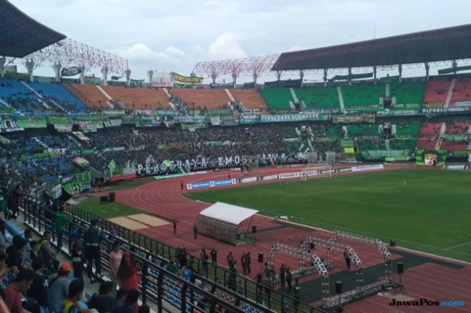 Stadion Gelora Bung Tomo merupakan milik Pemkot Surabaya (M. Syafaruddin/JawaPos.com)