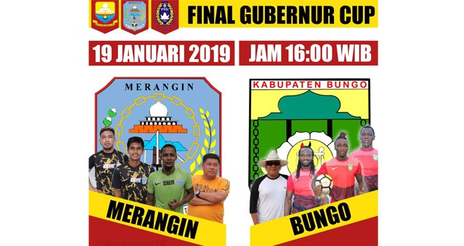 Final Gubernur Cup Merangin Vs Bungo.