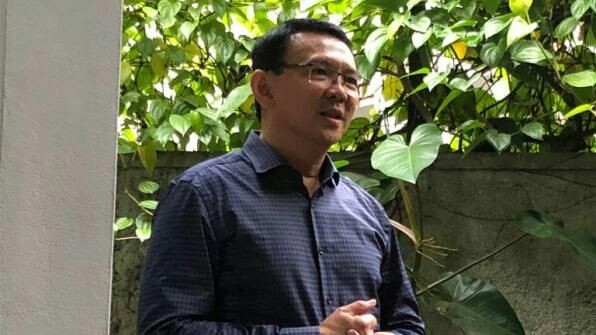 Foto terbaru Ahok usai keluar dari Mako Brimob, Kelapa Dua, Depok (Istimewa)