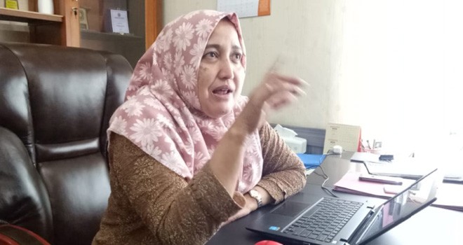 dr Elfie Yennie, Kepala Dinas Kesehatan Batanghari. Foto : Reza / Jambiupdate
