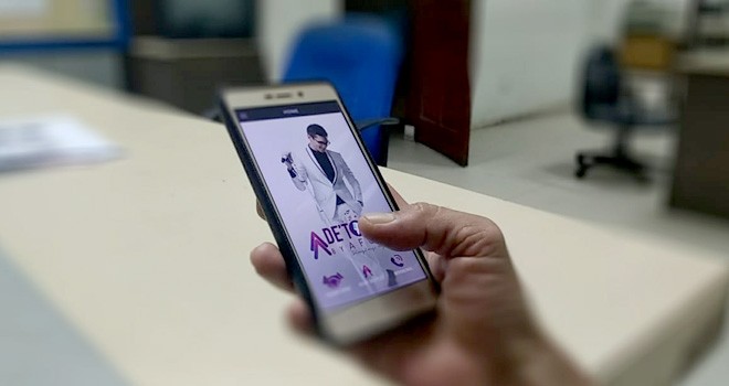 Aplikasi DeTones By Afgan di Playstore. Foto : Iwan Kurniawan / Jambiupdate