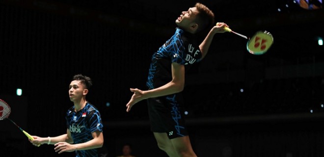 Fajar Alfian/Muhammad Rian Ardianto. Foto : Badminton Indonesia
