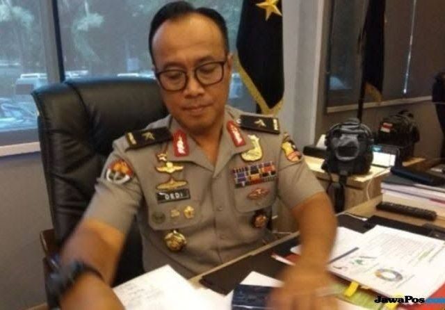 Kepala Biro Penerangan Masyarakat Divisi Humas Polri Brigjen Dedi Prasetyo (Desyinta Nuraini/JawaPos.com)