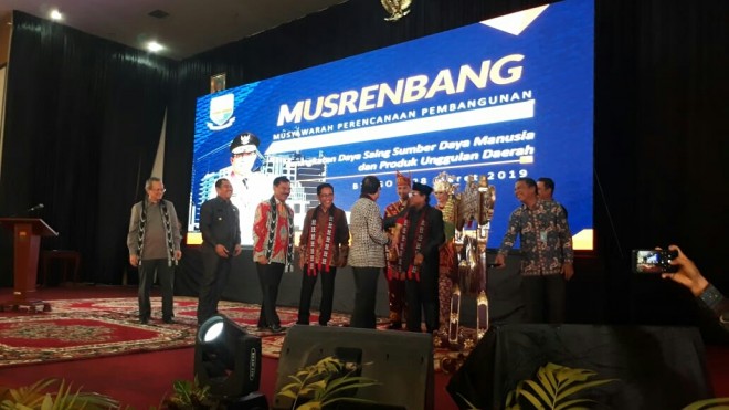 Musrenbang Provinsi Jambi tahun 2019 digelar di Kabupaten Bungo, Kamis (28/3). 