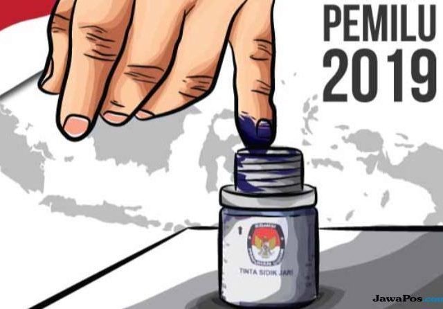 Ilustrasi: Pemilu 2019 (Koko/JawaPos.com)