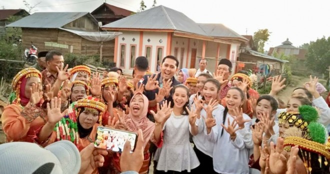 Kaum Emak-Emak Siap Hantarkan Kembali M Syukur ke DPD RI. Foto : Ist