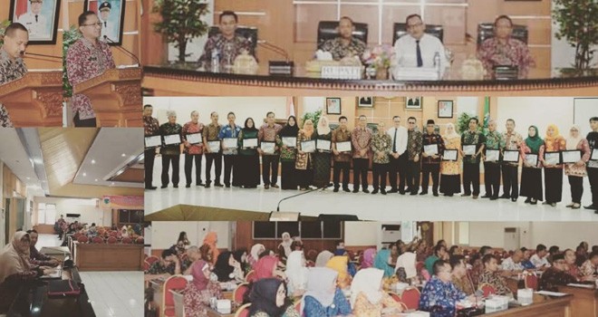 Rakor PPID dan Apresiasi Kinerja PPID OPD Kabupaten Batang Hari Tahun 2019 Sukses. Foto : Ist