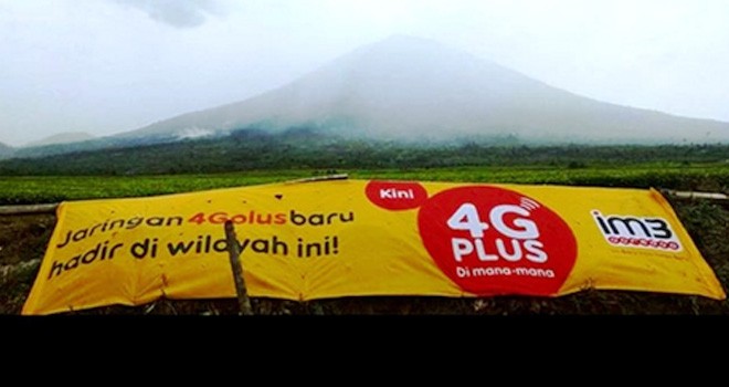 Jaringan 4G Plus Indosat Ooredoo Meluas Sampai ke Kayu Aro Kerinci. Foto : Ist