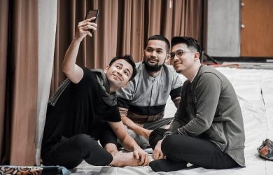 Irwansyah, Teuku Wisnu, Raffi Ahmad Foto : Instagram