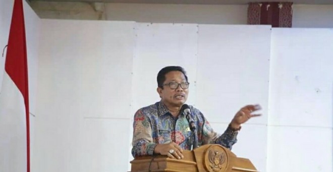 Sekretaris Daerah Munasri, M.Si.MH.