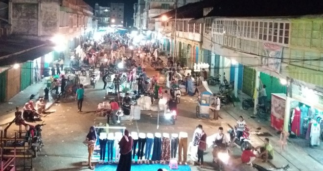 Pasar Tumpah Bungo. Foto : Ferdian / Jambiupdate
