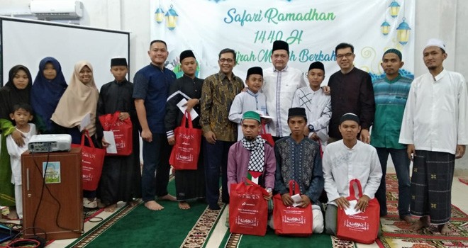 Pertamina EP Berbagi Berkah Ramadhan ke Hafidz Quran. Foto : Iwan Kurniawan / Jambiupdate