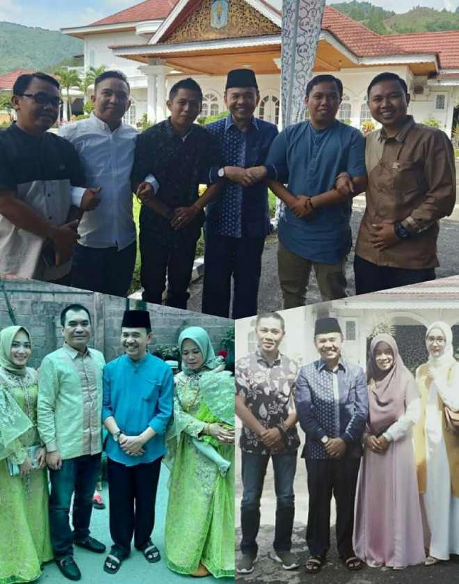 Bupati Kerinci Gelar Open House, Dari HKK Hingga Ratusan Tomas Jalin Silaturrahmi.