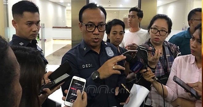 Karopenmas Divhumas Polri Brigjen Dedi Prasetyo. Foto : Elfany Kurniawan / JPNN