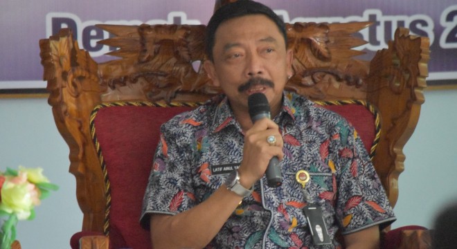 Kepala Kantor Kemenhan Wilayah Jateng, Marsekal Pertama TNI Latiful Ainul Yaqin.