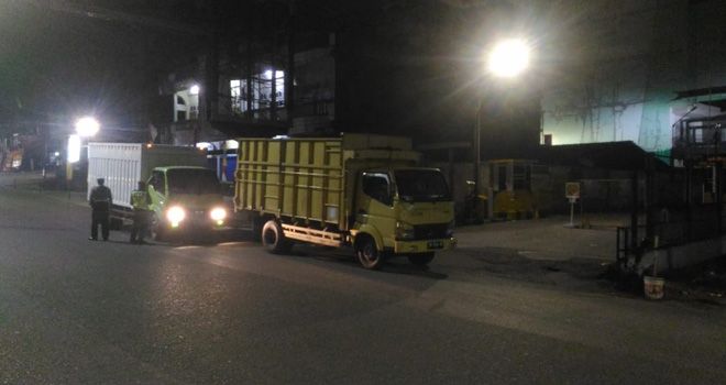 Kendaraan yang terjaring saat Sat lantas Polresta Jambi melakukan razia. Dari razia ini dikeluarkan sebanyak 117 surat tilang.