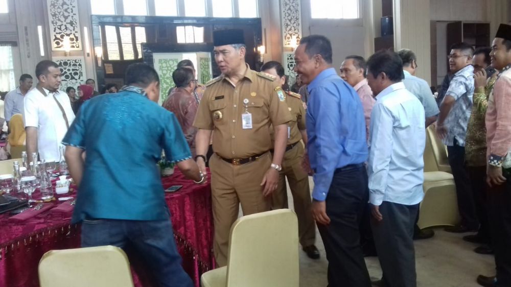 Walikota Jambi Hadiri Silaturahmi dan Coffe Morning Bersama Anggota DPRD Kota Jambi.
