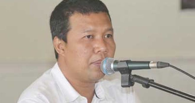 Bupati Tanjabtim, Romi Hariyanto.