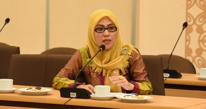 Anggota DPR RI Dapil Jambi terpilih, Hj Saniatul Latifa.