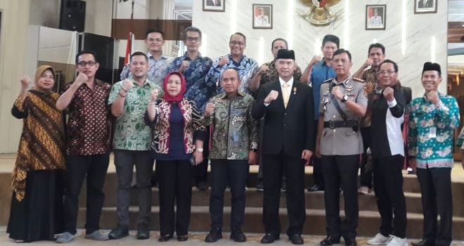 Walikota Jambi menerima Kunjungan Kerja Walikota Pangkal Pinang