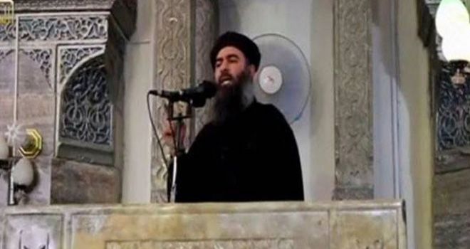 Penampakan Abu Bakar Al-Baghdadi pada 2014. 
