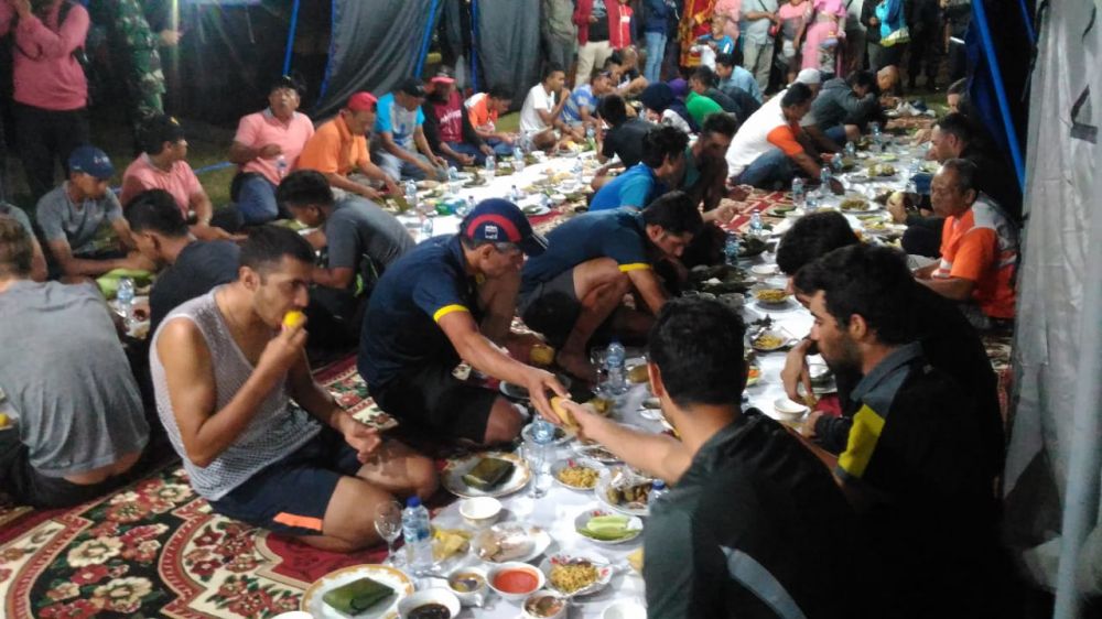 Sampai di Kerinci, Nasi Ibat dan Jagung Jadi Makanan Favorit Peserta TDS

