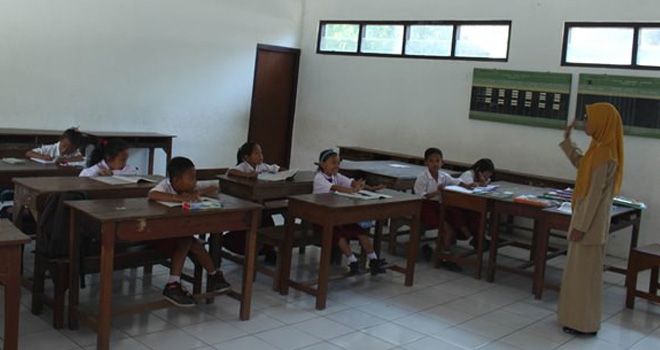 Ribuan guru berstatus PPPK di Kabupaten Bogor masih digaji dengan sistem honor, Ilustrasi Foto. 
