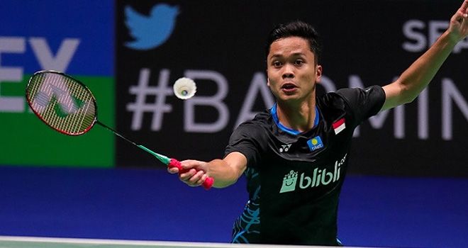 tunggal putra Indonesia, Anthony Sinisuka Ginting.
