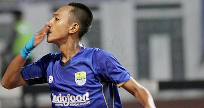 Beckham Putra - Striker Persib Bandung.