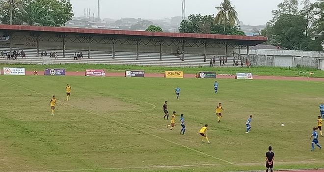 Kick off babak pertama pertandingan final Gubernur Cup 2020, sore ini (22/1) antara PS Kerinci berhadapan dengan PS Merangin 