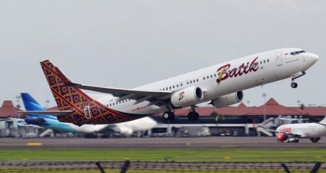 Ilustrasi Batik Air.