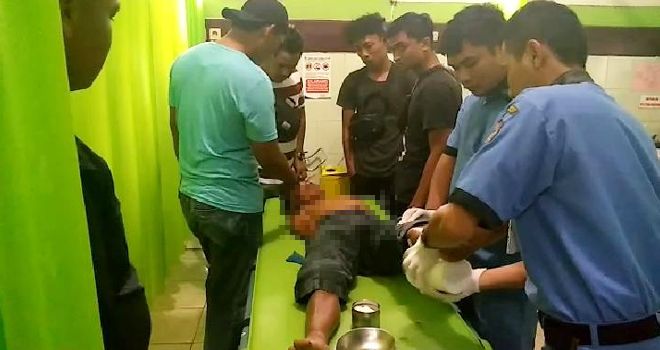 Polsek Sungai Manau berhasil mengamankan pelaku yang diduga melakukan pembunuhan terhadap anak kandung di Desa Seingat, Kecamatan Sungai Manau pada Kamis lalu (30/01/2020).