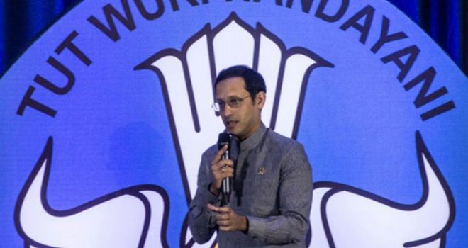 Menteri Pendidikan dan Kebudayaan (Mendikbud), Nadiem Makarim.