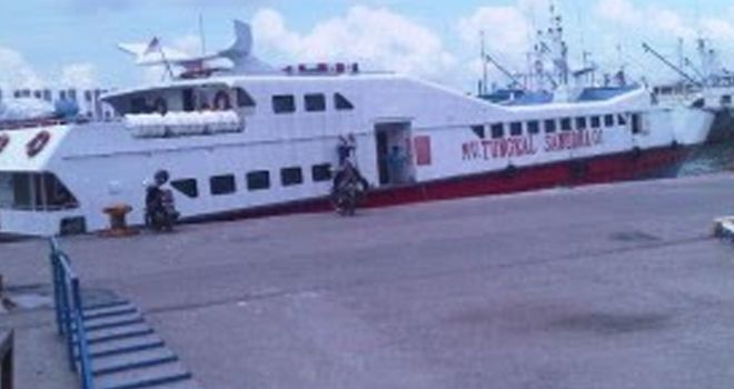 Kapal Cepat MV Tungkal Samudera.