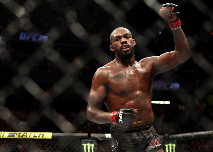 Atlet petarung bebas asal Amerika Serikat, Jon Jones.
