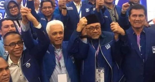 Zulkifli Hasan terpilih kembali jadi Ketua Umum PAN periode 2020-2025.