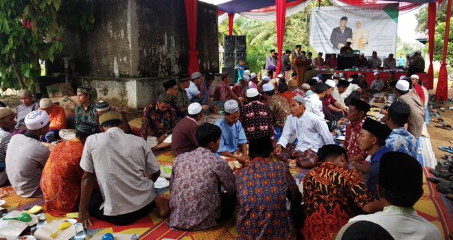 Mulyadi, melakukan Reses di Desa Nalo Gedang, Kecamatan Nalo Tantan pada Jum'at siang (14/02/2020).